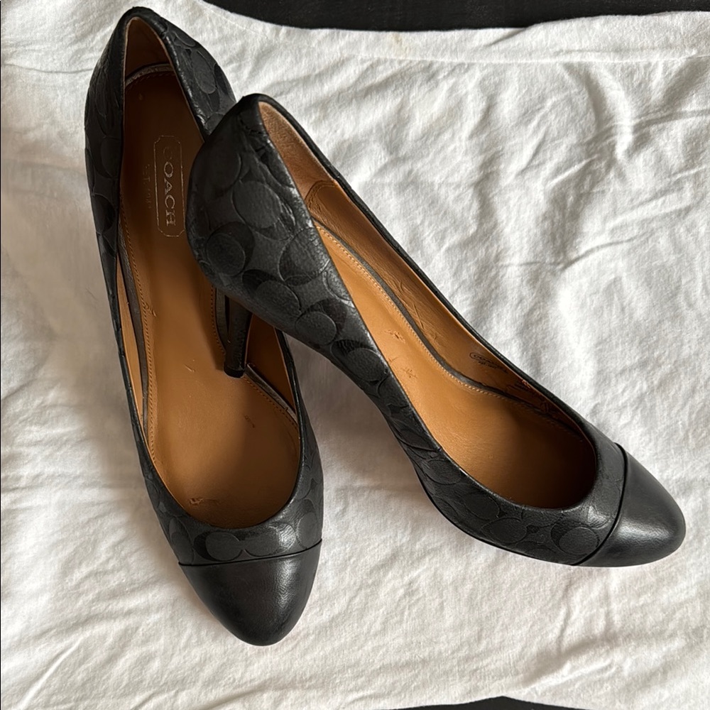 Coach Women's Charcoal Pumps